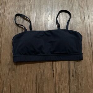 CRZ YOGA navy Simple Strappy Sportbra
